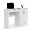 Escrivaninha Com Organizador 2 Portas 120cm Space Patrimar Branco