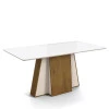 Mesa Para Sala de Jantar 170 x 90 Amalfi Lukaliam Canela/Off White