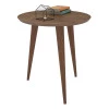 Mesa Lateral Retrô Iris Mirarack Canela