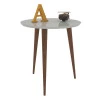 Mesa Lateral Maya Mirarack Off White