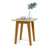 Mesa Lateral Quadrada 45 x 45 x 54 Prism Patrimar Off White
