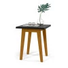 Mesa Lateral Quadrada 45 x 45 x 54 Prism Patrimar Preto