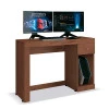 Mesa Gamer Para Computador Office Athena EDN Naturale