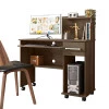 Mesa Para Computador Pequena Office Studio Lukaliam Imbuia