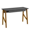 Escrivaninha com Gaveta Home Office 125cm Taurus Patrimar Grafite