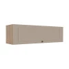 Módulo Armário Aéreo 120cm 1 Porta Basculante 100% MDF Cozinha Provence Robel Hanover/Fendi Matte