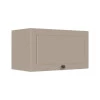 Módulo Armário Aéreo 60cm 1 Porta Basculante 100% MDF Cozinha Provence Robel Fendi/Fendi Matte