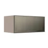 Módulo Armário Aéreo 80cm 1 Porta Basculante Vidro Reflecta Cozinha Modulada Robel Fendi