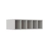 Módulo Nicho Adega Horizontal 70x20x34cm 100% MDF Cozinha Modulada Robel Branco
