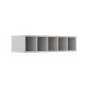 Módulo Nicho Adega Horizontal 80x20x34cm 100% MDF Cozinha Modulada Robel Branco