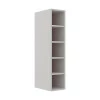 Módulo Nicho Adega Vertical 88x20 100% MDF Cozinha Modulada Robel Branco