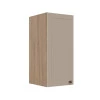 Módulo Armário Aéreo 68x30x34cm 1 Porta 100% MDF Cozinha Modulada Provence Robel Hanover/Fendi Matte