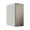 Módulo Armário Aéreo 68x30x56cm 1 Porta Vidro Reflecta Cozinha Modulada Robel Branco