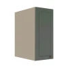 Módulo Armário Aéreo 68x35x56cm 1 Porta 100% MDF Cozinha Modulada Provence Robel Fendi/Sálvia Matte