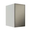 Módulo Armário Aéreo 68x40x56cm 1 Porta Vidro Reflecta Cozinha Modulada Robel Branco