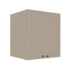 Módulo Armário Aéreo 68x60x56cm 2 Portas 100% MDF Cozinha Provence Robel Fendi/Fendi Matte