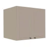 Módulo Armário Aéreo 68x80x56cm 2 Portas 100% MDF Cozinha Provence Robel Fendi/Fendi Matte