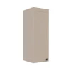 Módulo Armário Aéreo 88x30x34cm 1 Porta 100% MDF Cozinha Provence Robel Fendi/Fendi Matte