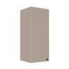 Módulo Armário Aéreo 88x35x34cm 1 Porta 100% MDF Cozinha Provence Robel Fendi/Fendi Matte