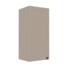 Módulo Armário Aéreo 88x40x34cm 1 Porta 100% MDF Cozinha Provence Robel Fendi/Fendi Matte