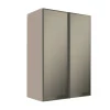 Módulo Armário Aéreo 88x60X34cm 2 Portas Vidro Reflecta Cozinha Modulada Robel Fendi