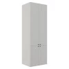 Módulo Paneleiro 208x70x56cm 4 Portas 100% MDF Cozinha Provence Robel Branco/Branco Matte