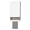 Módulo Vertical Porta Toalha Aimoré 30 Cozimax Branco/Calcare