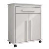 Buffet Balcão Pequeno Multiuso 75cm 2 Portas Chile RV Móveis Branco