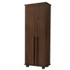 Organizador Multiuso 75cm 2 Portas México RV Móveis Noce