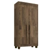 Organizador Multiuso 70cm Lavanderia Quarto Escritório 2 portas Paris RV Móveis Amadeirado