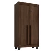 Organizador Multiuso 70cm Lavanderia Quarto Escritório 2 portas Paris RV Móveis Noce