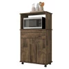 Balcão Multiuso Para Micro-ondas ou Forno 74cm Toronto RV Móveis Amadeirado