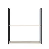 Módulo Nicho Metal 68x60x33cm 2 Prateleiras Cozinha Modulada Robel Aspen