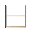 Módulo Nicho Metal 68x60x33cm 2 Prateleiras Cozinha Modulada Robel Hanover