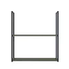 Módulo Nicho Metal 68x60x33cm 2 Prateleiras Cozinha Modulada Robel Salvia