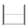Módulo Nicho Metal 68x80x33cm 2 Prateleiras Cozinha Modulada Robel Aspen