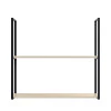 Módulo Nicho Metal 68x80x33cm 2 Prateleiras Cozinha Modulada Robel Fendi