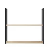 Módulo Nicho Metal 68x80x33cm 2 Prateleiras Cozinha Modulada Robel Hanover