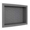 Nicho Para Banheiro 40x27x9.5 Termoplástico Cozimax Chumbo