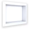 Nicho Para Banheiro 40x30X10 Porcelanato Polido Diamante Cozimax Branco Liso