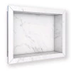 Nicho Para Banheiro 40x30X10 Porcelanato Polido Tradicional Cozimax Branco