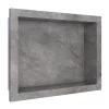 Nicho Para Banheiro 40x30X10 Porcelanato Polido Tradicional Cozimax Cinza