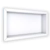 Nicho Para Banheiro 60x30x10 Porcelanato Polido Tradicional Cozimax Branco Liso