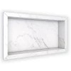 Nicho Para Banheiro 60x30x10 Porcelanato Polido Tradicional Cozimax Branco