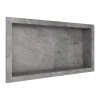 Nicho Para Banheiro 60x30x10 Porcelanato Polido Tradicional Cozimax Cinza