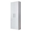 Organizador Multiuso Quarto Sala Escritório 2 Portas 204x70cm Delta Lukaliam Branco