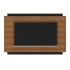 Painel Para TV até 60 Pol Channel 1.6 Nature/Preto