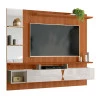 Painel Para TV 55 Polegadas Intense 1.8 Lukaliam Jequitiba/Off White Perolizado