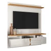 Painel Para TV 55 Polegadas Pequeno Imola 1.36 Lukaliam Off White/Tauari