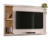 Painel Para TV Até 50 Pol Invictus 1.6 Lukaliam Off White/Canela